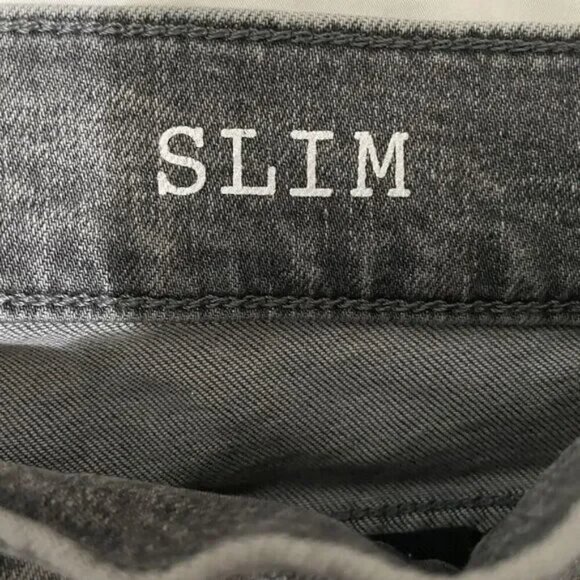 NEW MADEWELL Jeans Men Slim Authentic Flex Denim Gray Stretch Comfort 32 X 32 - Picture 5 of 9